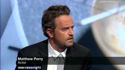 Prison vs Treatment: Matthew Perry Debates on BBC Newsnight