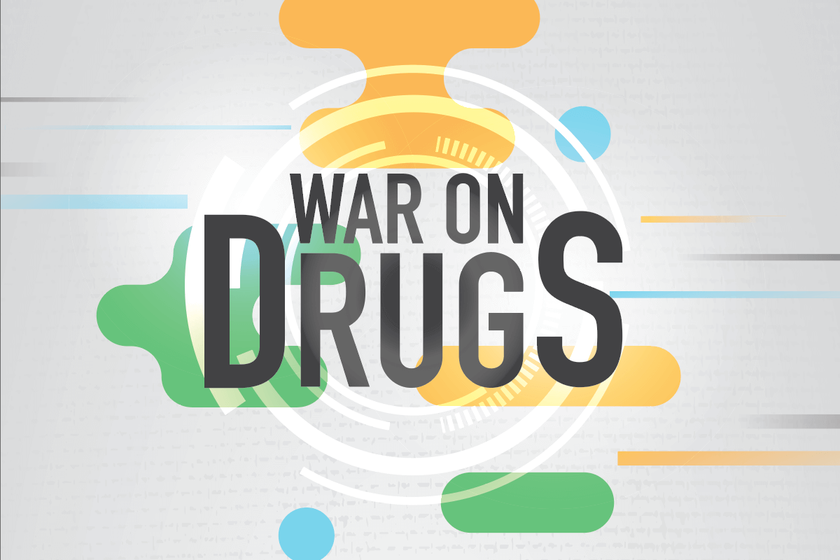 trump war on drugs infographic